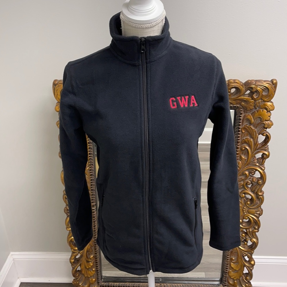 Lands’ End Girls GMC Black Hoodie Size L (12-14 years)